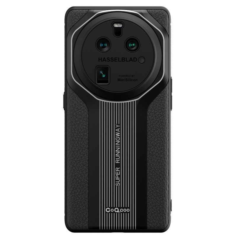 Q.COO Super Running Series 2 for Oppo Find X6 Pro Case PU Leather+Acrylic+TPU Drop Protective Phone Cover Q.COO Super Running Series 2 for Oppo Find X6 Pro Case PU Leather+Acrylic+TPU Drop Protective Phone Cover